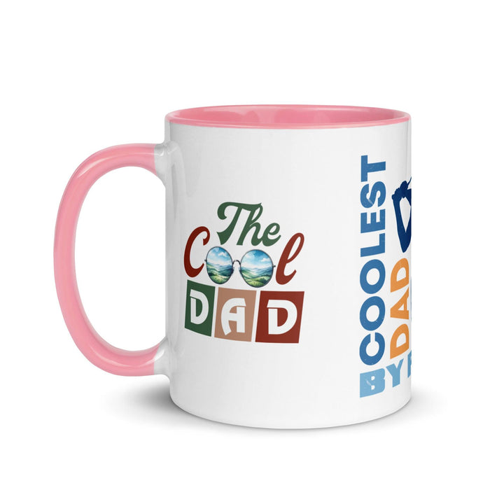 the Cool Dad By Par Mug With Color Inside - ArtyKoala