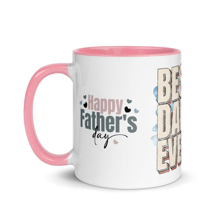 Best Dad Ever Mug With Color Inside - ArtyKoala