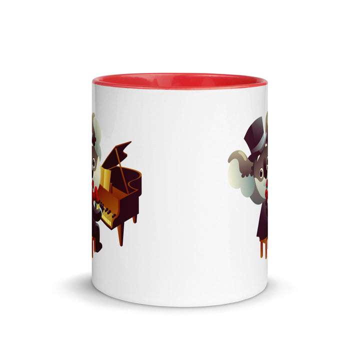 Koala Musicians Mug with Color Inside - ArtyKoala