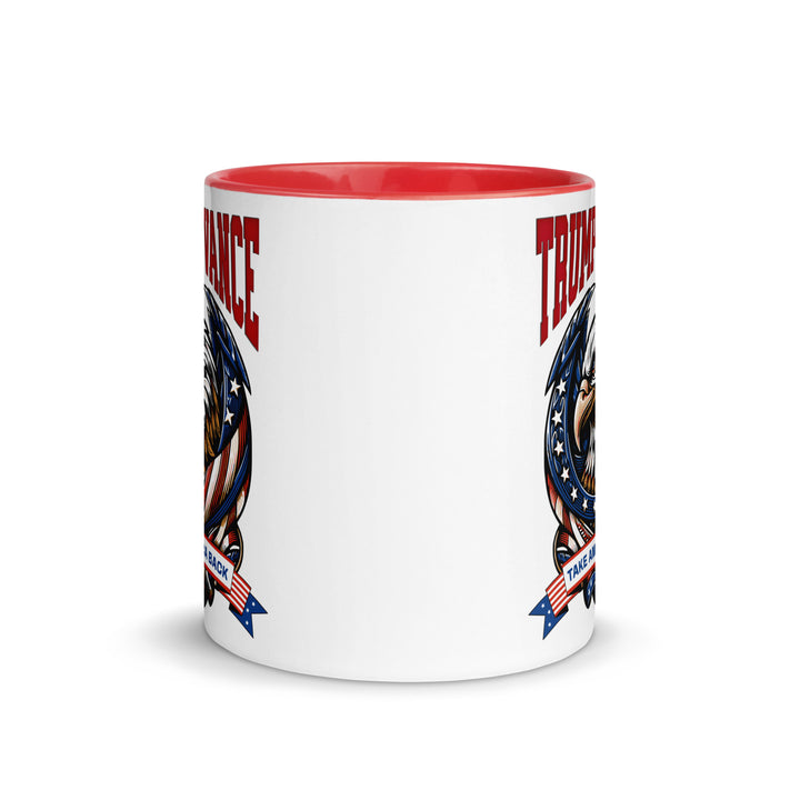 Trump Vance Take Amerca Back Mug with Color Inside - ArtyKoala