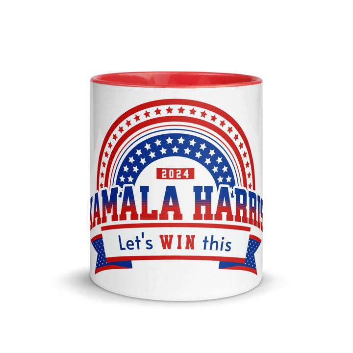 Harris Let's Win This Mug with Color Inside - ArtyKoala