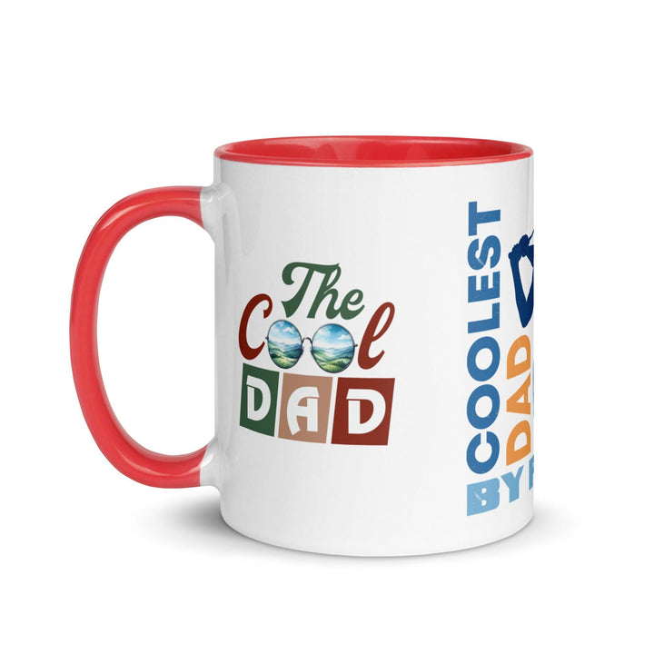 the Cool Dad By Par Mug With Color Inside - ArtyKoala