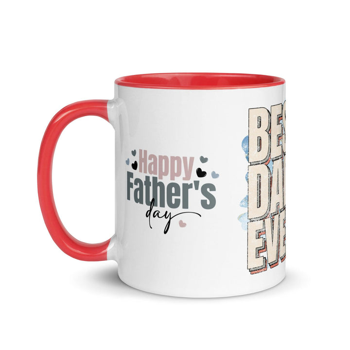 Best Dad Ever Mug With Color Inside - ArtyKoala