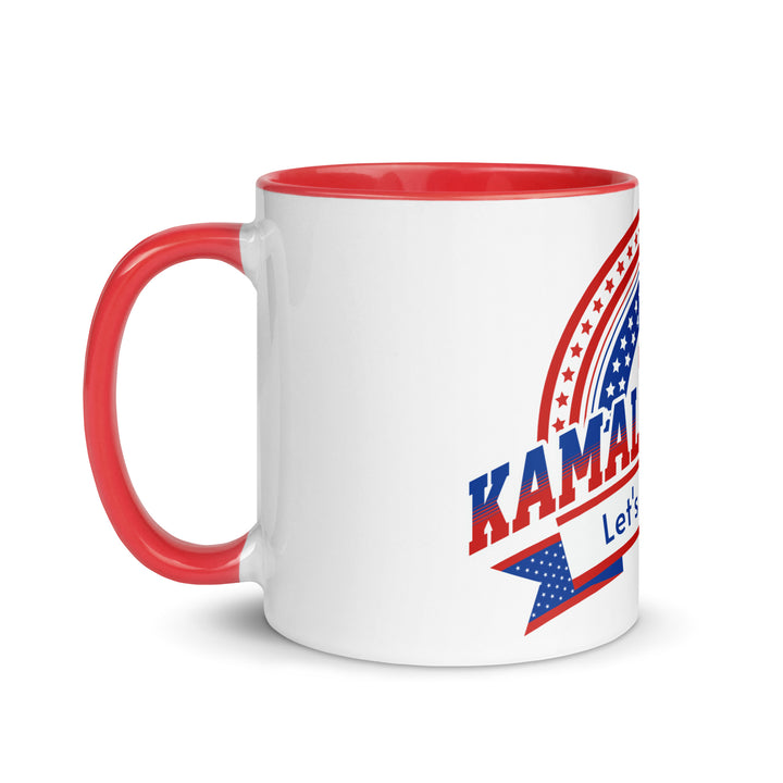 Harris Let's Win This Mug with Color Inside - ArtyKoala