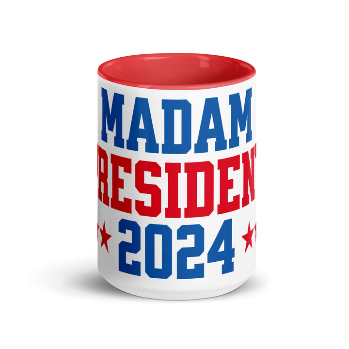 Madam President 2024 Mug with Color Inside - ArtyKoala