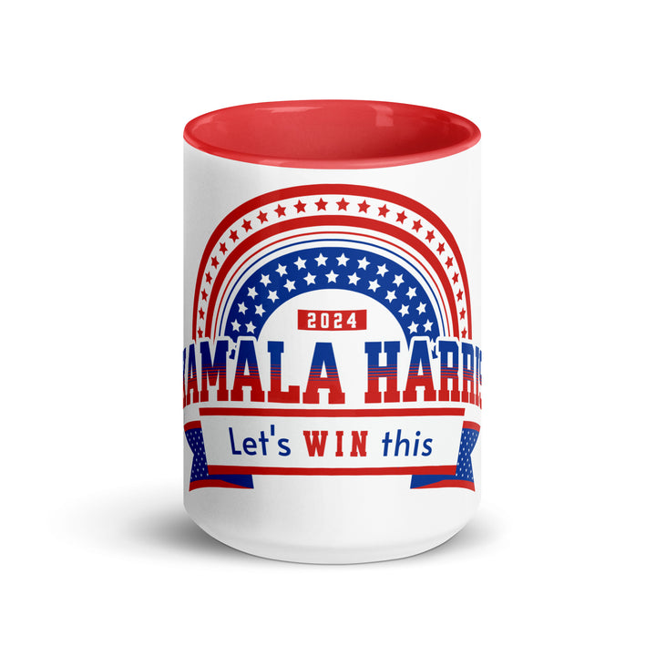 Harris Let's Win This Mug with Color Inside - ArtyKoala