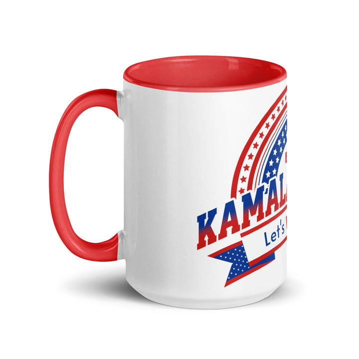 Harris Let's Win This Mug with Color Inside - ArtyKoala