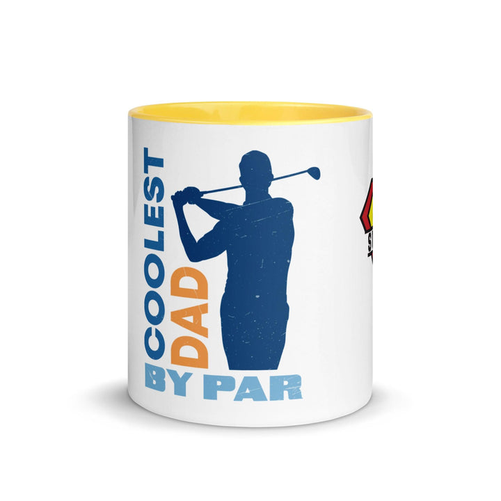 the Cool Dad By Par Mug With Color Inside - ArtyKoala