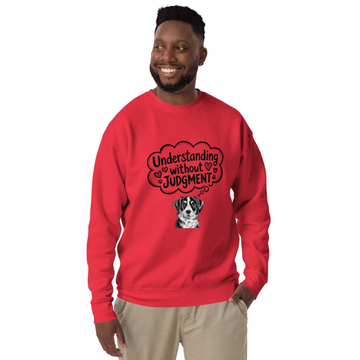 Without Judgment Graphic Sweatshirt - Bone - S - ArtyKoala