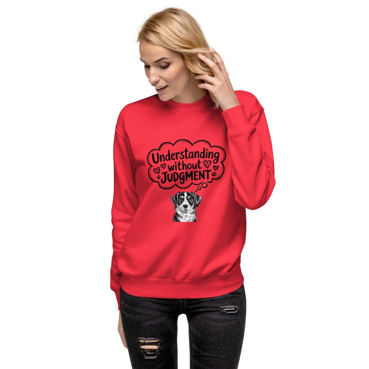 Without Judgment Graphic Sweatshirt - Bone - S - ArtyKoala