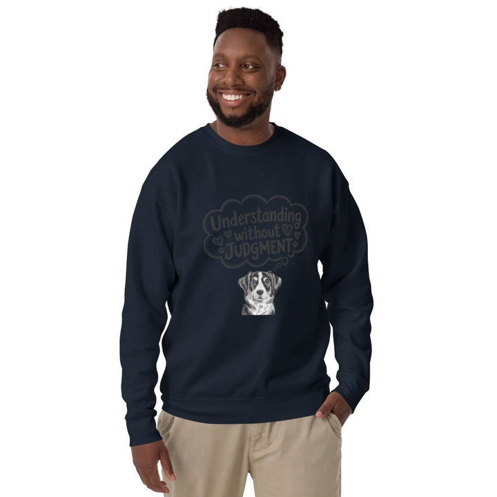 Without Judgment Graphic Sweatshirt - Bone - S - ArtyKoala