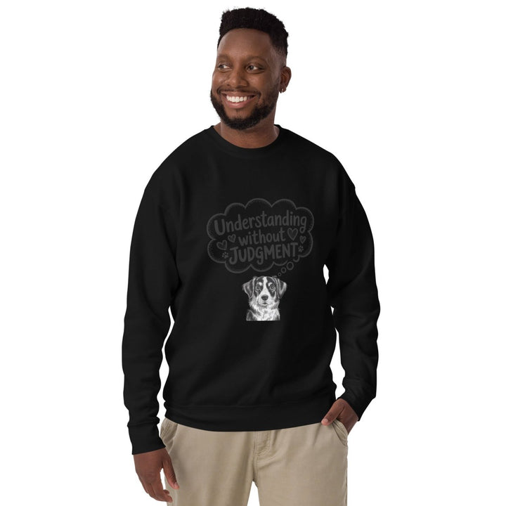 Without Judgment Graphic Sweatshirt - Bone - S - ArtyKoala