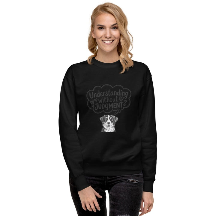 Without Judgment Graphic Sweatshirt - Bone - S - ArtyKoala