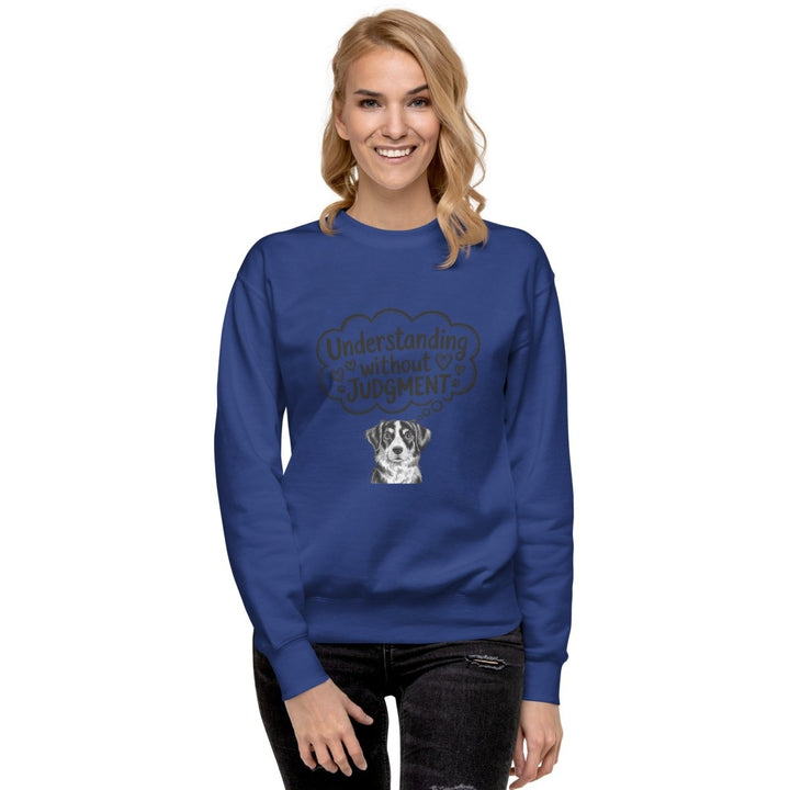 Without Judgment Graphic Sweatshirt - Bone - S - ArtyKoala