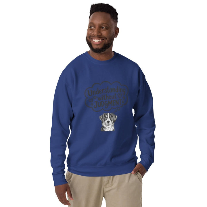 Without Judgment Graphic Sweatshirt - Bone - S - ArtyKoala
