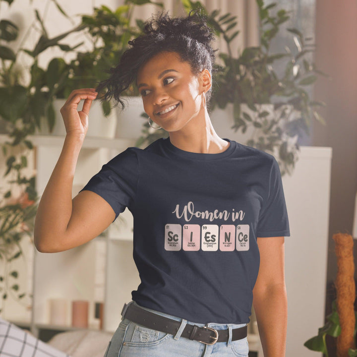 Women In Science Short-Sleeve Woman T-Shirt - ArtyKoala