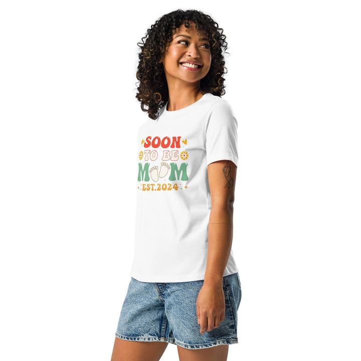 Soon to Be Mom Women's Premium Relaxed T-Shirt - ArtyKoala