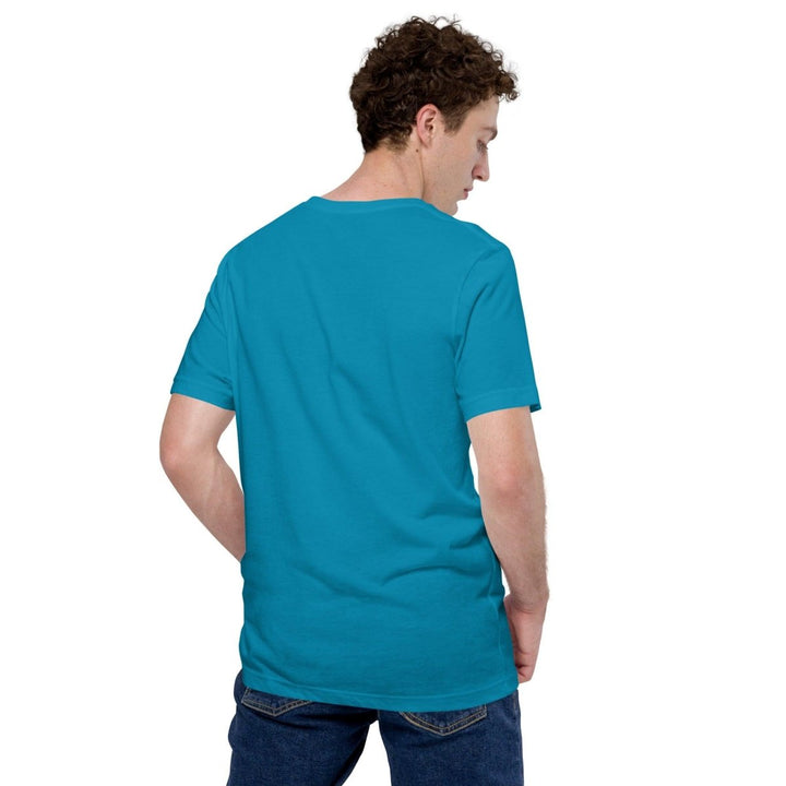 World's dopest Dad Graphic Tee - Aqua - S - ArtyKoala