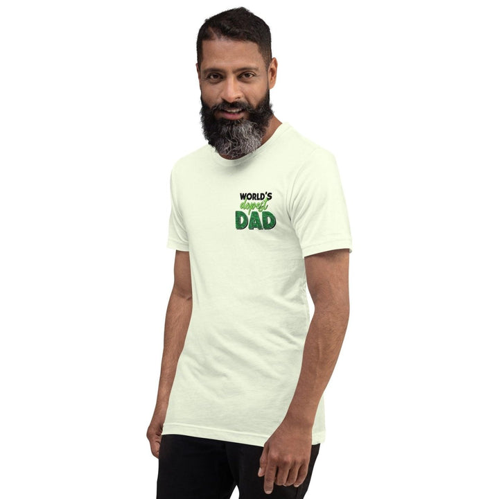 World's dopest Dad Graphic Tee - White - S - ArtyKoala
