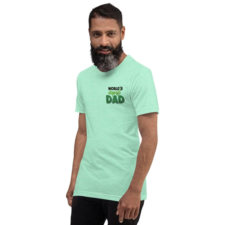 World's dopest Dad Graphic Tee - White - S - ArtyKoala