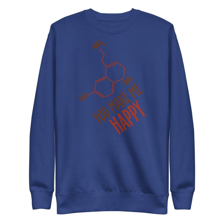 You Make Me Happy Graphic Sweatshirt - Dusty Rose - S - ArtyKoala