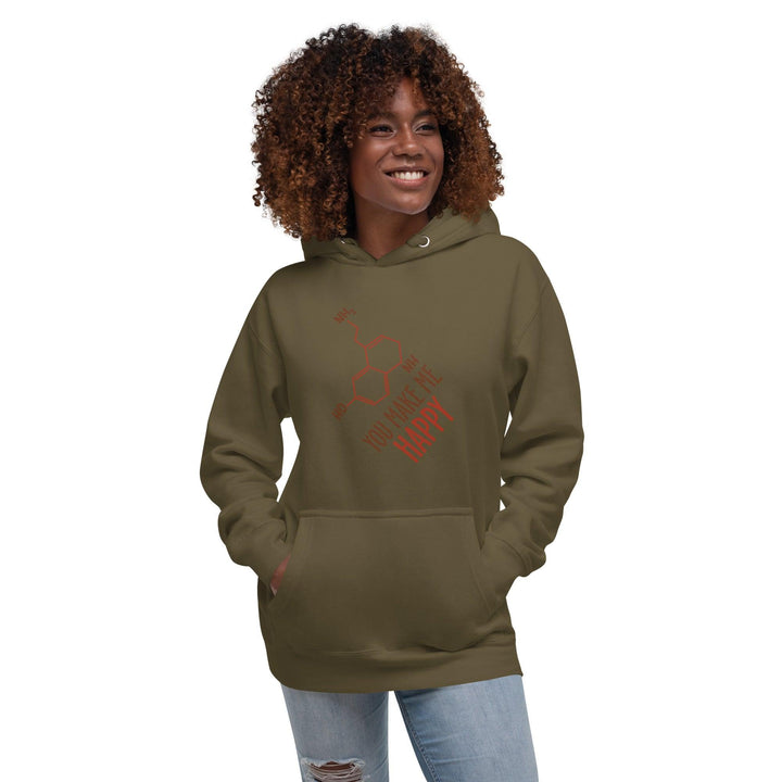 You Make Me Happy!! Woman Hoodie - ArtyKoala