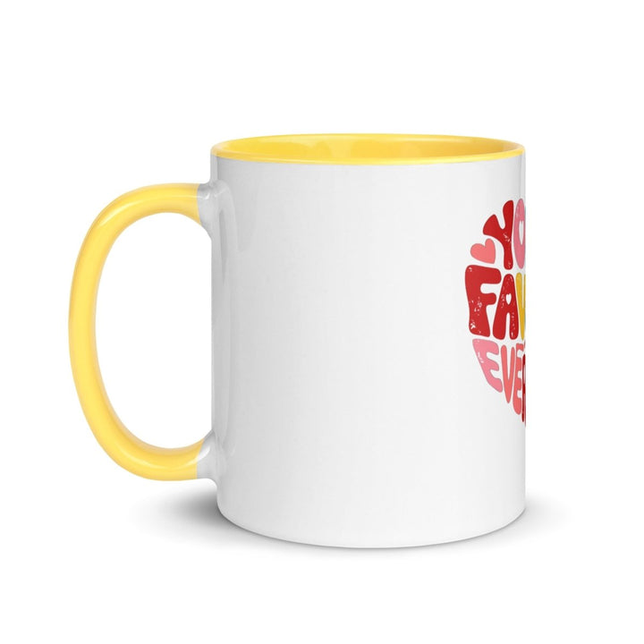 You’re My Favorite Colorful Print Mug - Black - 11 oz - ArtyKoala
