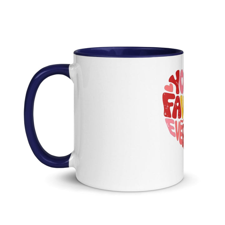 You’re My Favorite Colorful Print Mug - Green - 11 oz - ArtyKoala