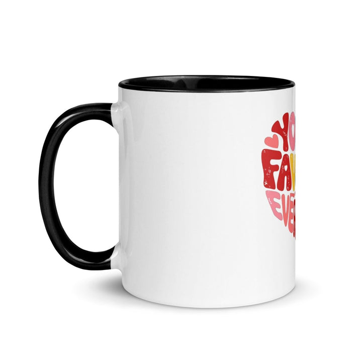 You’re My Favorite Colorful Print Mug - Blue - 11 oz - ArtyKoala
