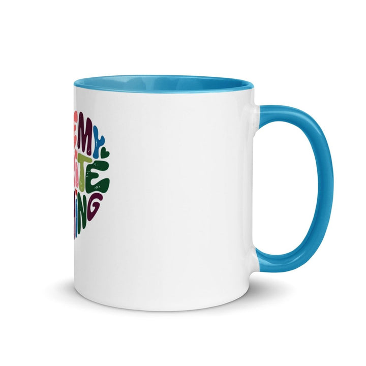 You’re My Favorite Colorful Print Mug - Blue - 11 oz - ArtyKoala