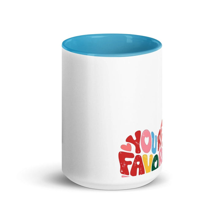 You’re My Favorite Colorful Print Mug - Black - 15 oz - ArtyKoala
