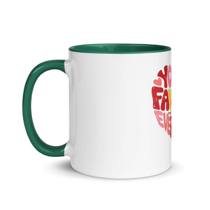 You’re My Favorite Colorful Print Mug - Golden Yellow - 11 oz - ArtyKoala
