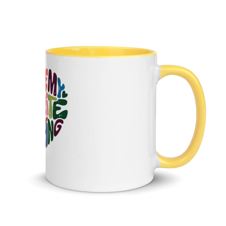 You’re My Favorite Colorful Print Mug - Yellow - 11 oz - ArtyKoala