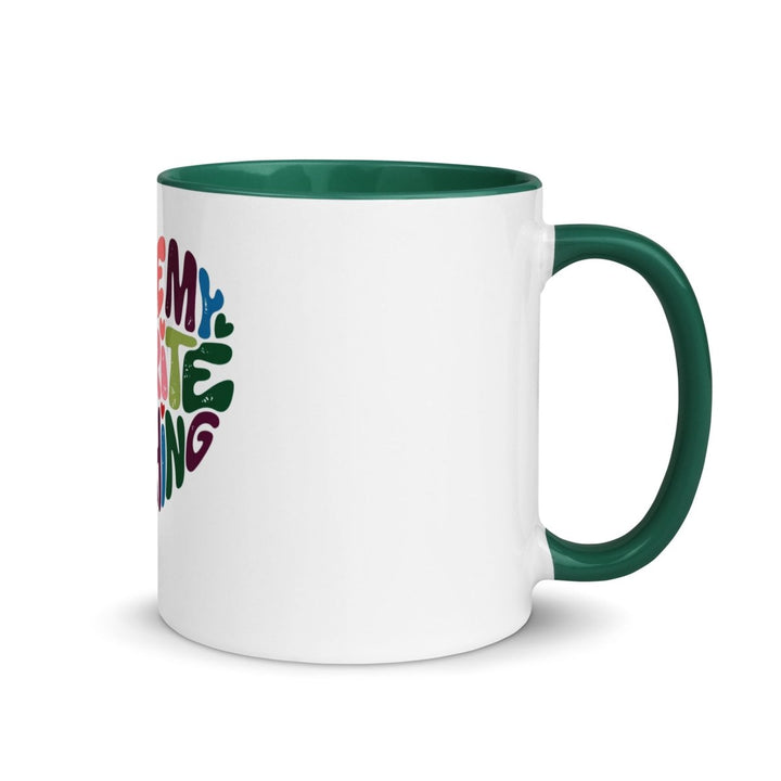 You’re My Favorite Colorful Print Mug - Dark green - 11 oz - ArtyKoala