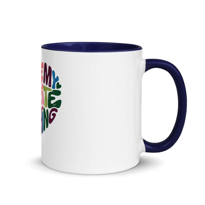 You’re My Favorite Colorful Print Mug - Dark Blue - 11 oz - ArtyKoala
