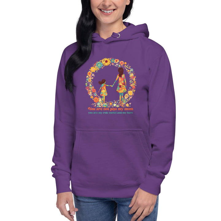 Yuo Are Not Just My Mom Women Premium Hoodie - ArtyKoala