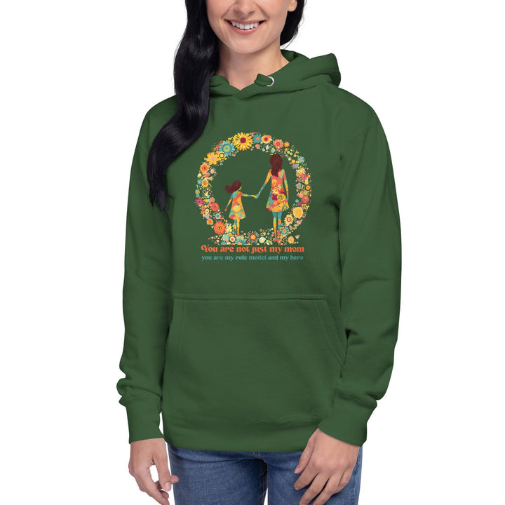 Yuo Are Not Just My Mom Women Premium Hoodie - ArtyKoala